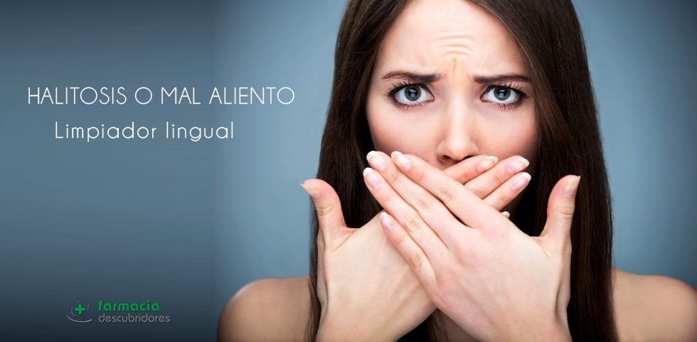 Halitosis o mal aliento.Limpieza lingual