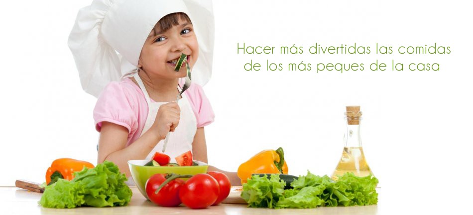 Consejos para hacer más divertidas las comidas de los niños