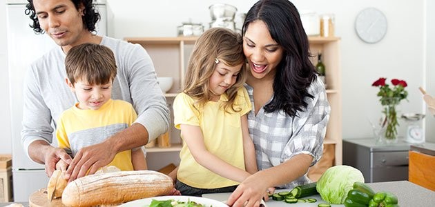 Hacer que la hora de comer de los niños sea positiva