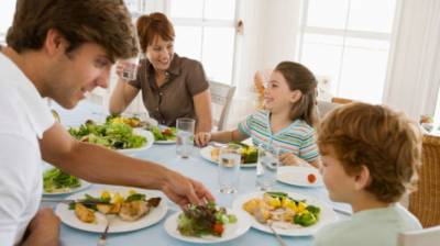 Comer en familia